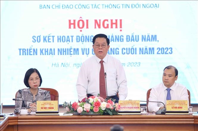 El trabajo de información al exterior contribuye a mejorar la posición internacional y el prestigio de Vietnam