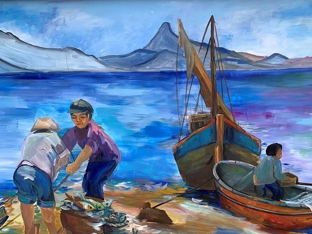 Debuta la pintura mural más larga de Vietnam