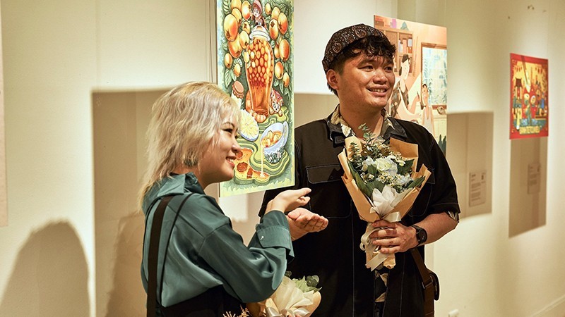 Explorar gastronomía vietnamita a través de ilustraciones