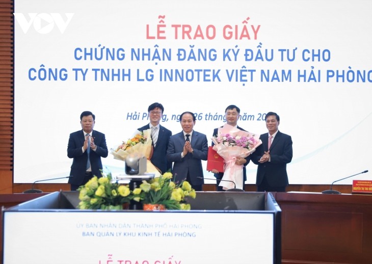 Hai Phong avanza en la atracción de IED