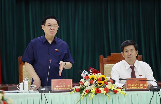 El presidente de la Asamblea Nacional evalúa el desarrollo de Quang Tri