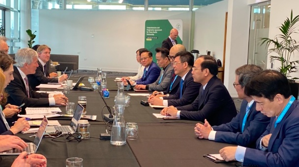 El ministro Nguyen Hong Dien recibe al ministro de Comercio y Crecimiento de las Exportaciones de Nueva Zelanda