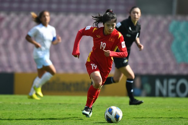 Thanh Nha entre las estrellas asiáticas en la Copa Mundial de Fútbol Femenino