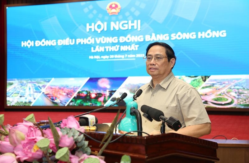 Primer ministro preside la reunión de coordinación del Delta del Río Rojo