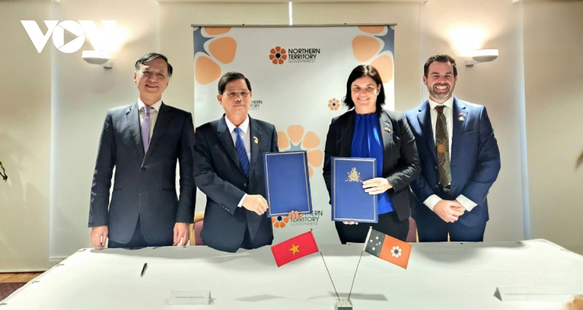 La provincia de Khanh Hoa y el Territorio del Norte de Australia suscriben un plan de cooperación
