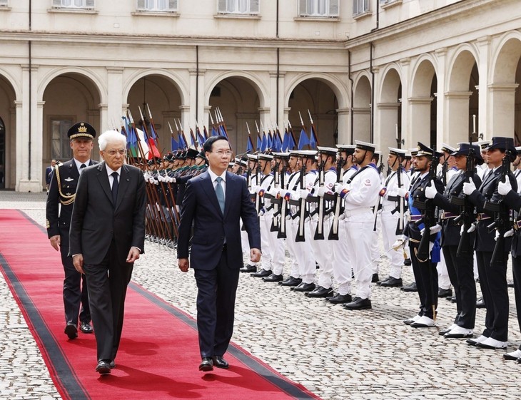 Presidente de Vietnam concluye visita a Italia y el Vaticano