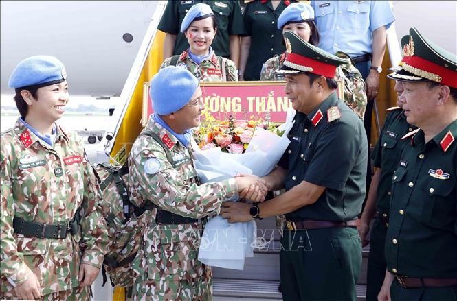Segundo grupo de ingenieros militares vietnamitas llega a Abyei en su misión de mantenimiento de paz