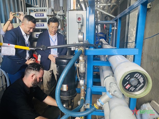 Transfieren tecnología de tratamiento de agua de Estados Unidos a Vietnam