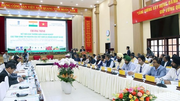 Agilizan conexión empresarial entre Altiplanicie Occidental de Vietnam y la India