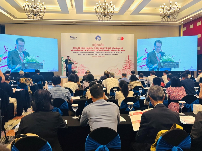 Vietnam y Japón cooperan en atención a personas mayores