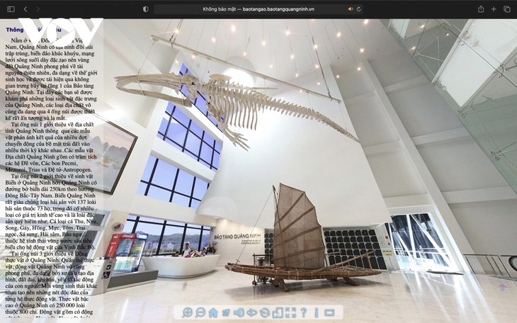 Esfuerzos del Museo de Quang Ninh por la digitalización