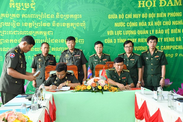 Tay Ninh y localidades camboyanas colaboran en la gestión de fronteras
