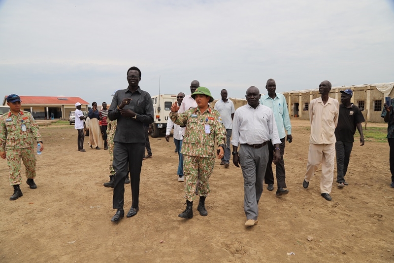 Ingenieros militares de Vietnam en Abyei siguen la enseñanza del presidente Ho Chi Minh
