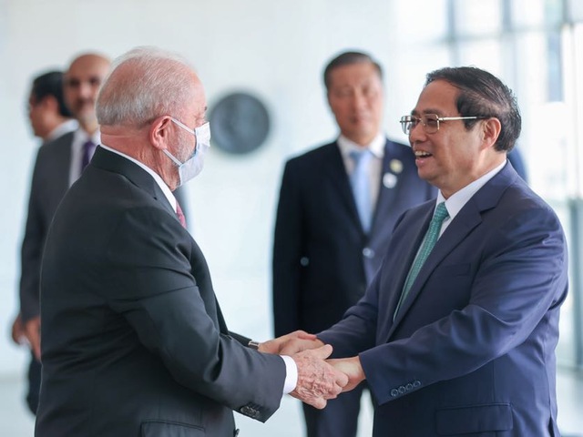 El primer ministro se reúne con el presidente de Brasil