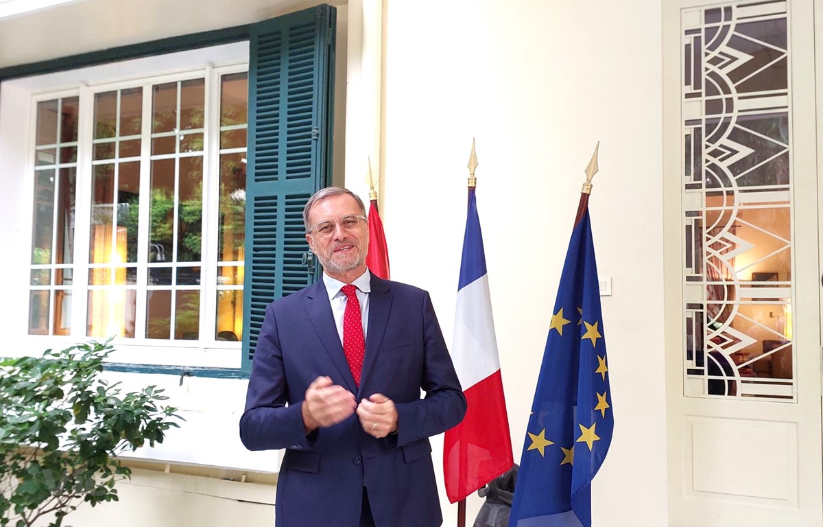 Gobierno de Francia apoyará el progreso de Vietnam, afirma el embajador Olivier Brochet