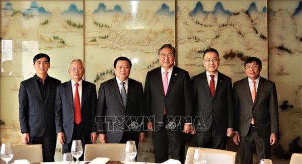 Delegación del Partido Comunista de Vietnam realiza una visita de trabajo a Corea del Sur