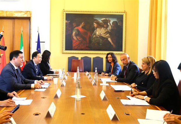 Oportunidad para fomentar cooperación económica entre Vietnam e Italia