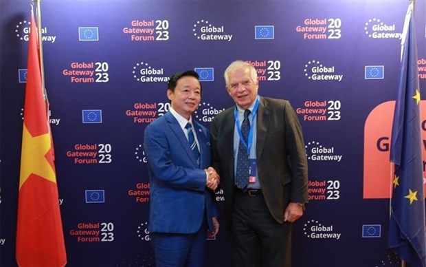 Vietnam promueve cooperación integral con la UE