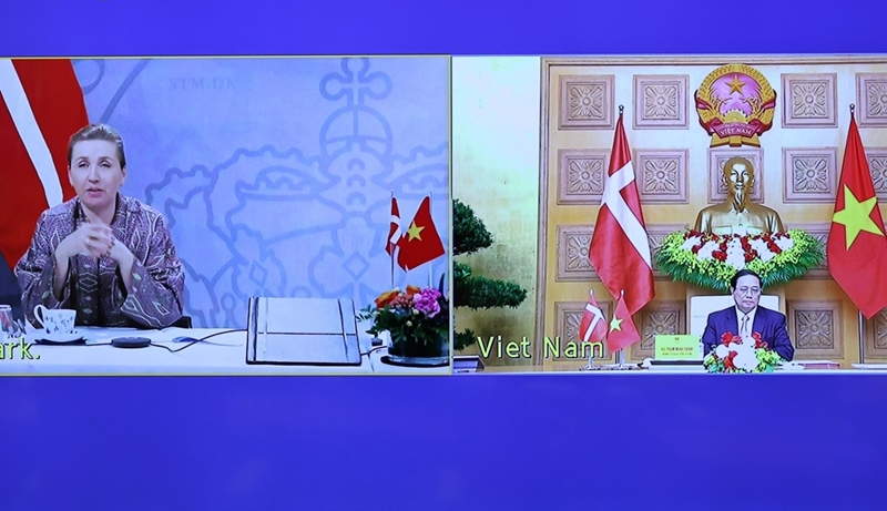 Emiten la Declaración de Asociación Estratégica Verde Vietnam-Dinamarca