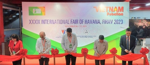 Presentan productos vietnamitas en Feria Internacional de La Habana