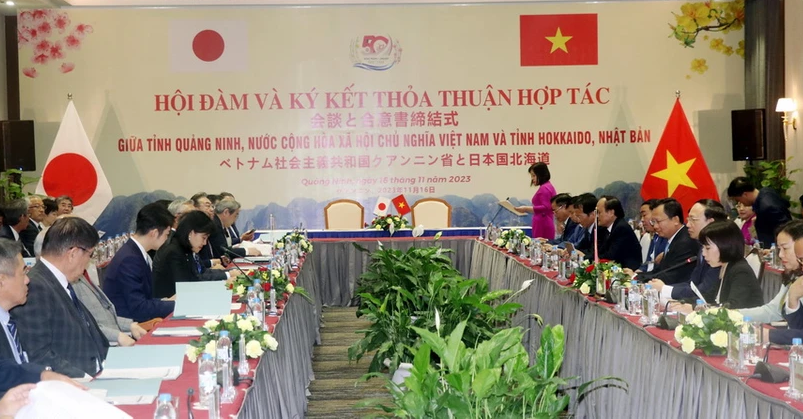 Quang Ninh y la prefectura japonesa de Hokkaido impulsan la cooperación