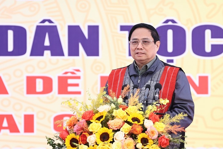 Premier asiste al Festival de la Gran Unidad Nacional en Lai Chau