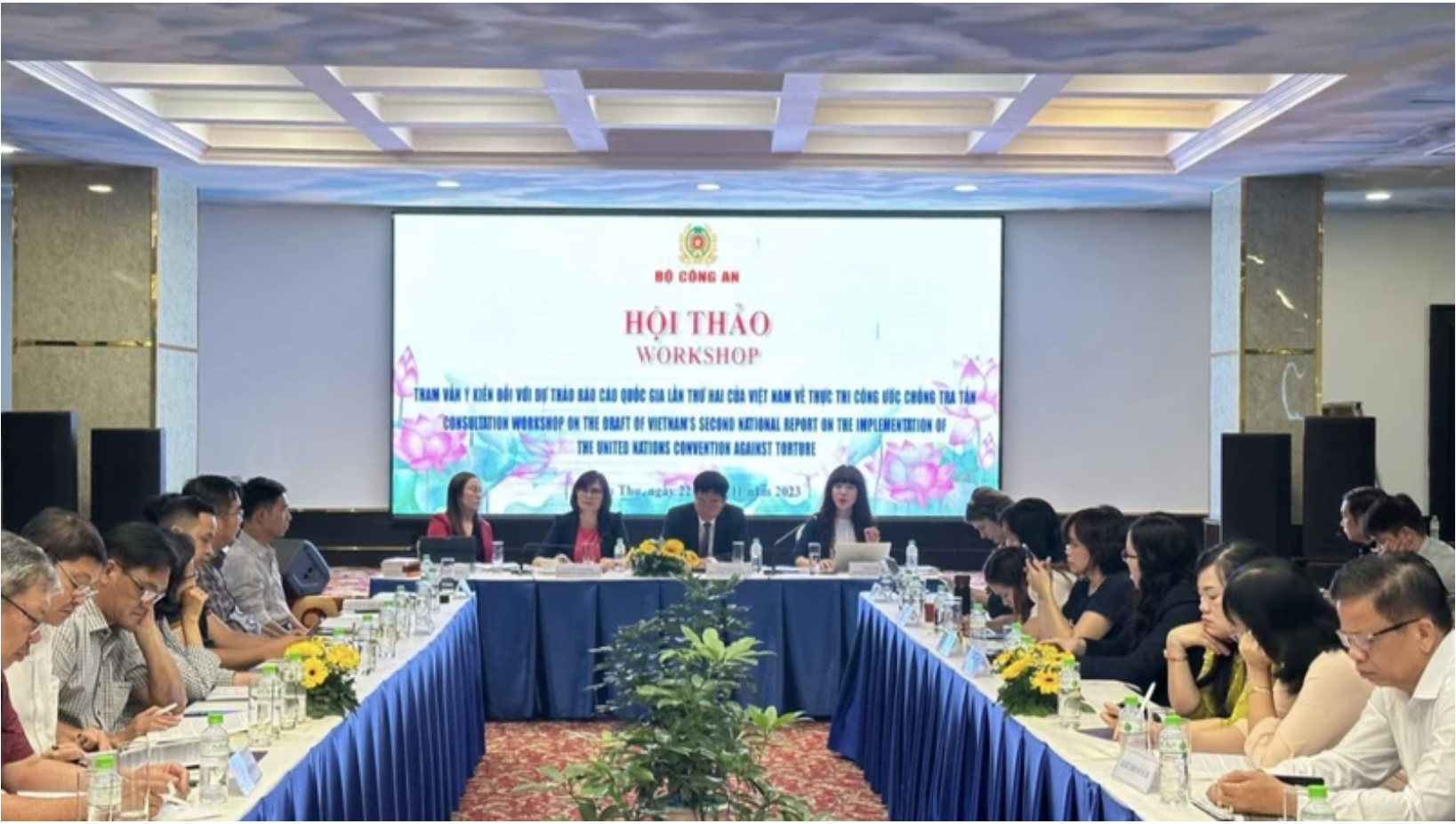 Consulta sobre el proyecto de Segundo Informe Nacional de Vietnam sobre la Convención contra la Tortura