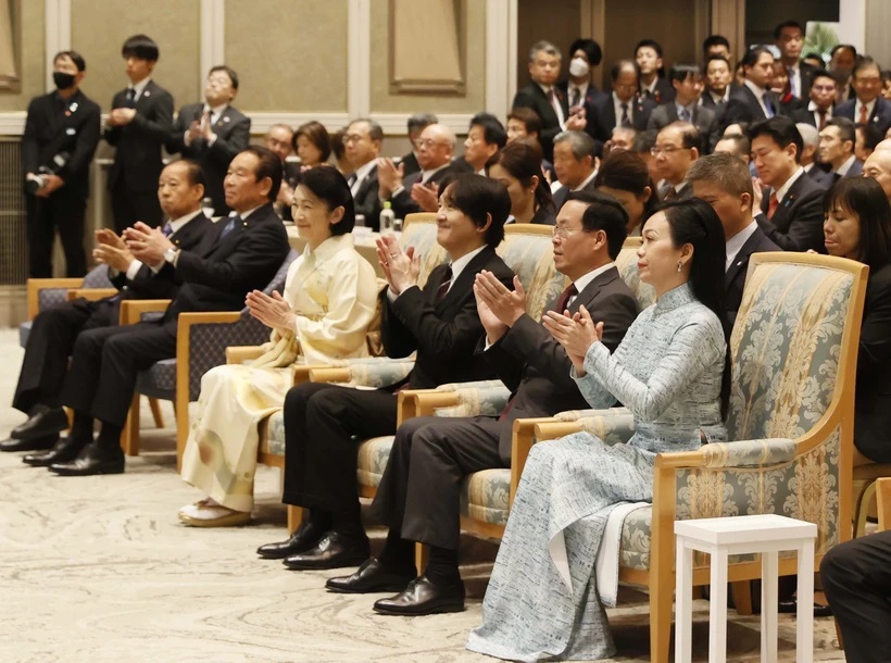 Celebración oficial del quincuagésimo aniversario de relaciones diplomáticas Vietnam-Japón