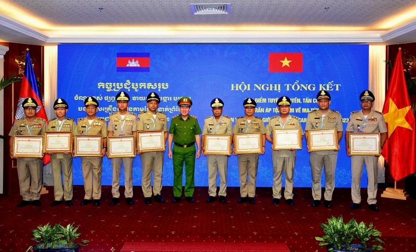 Más esfuerzos contra el narcotráfico en la frontera Vietnam-Camboya