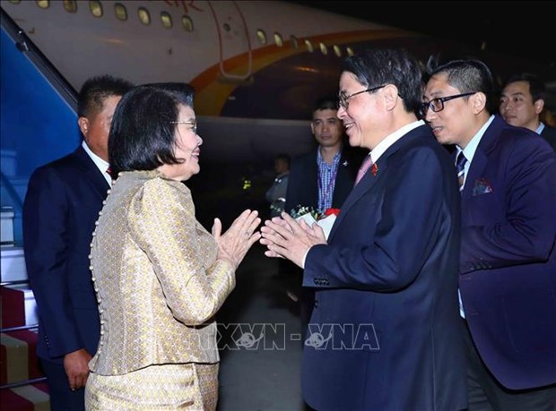 Presidente de Asamblea Nacional de Camboya inicia visita oficial a Vietnam