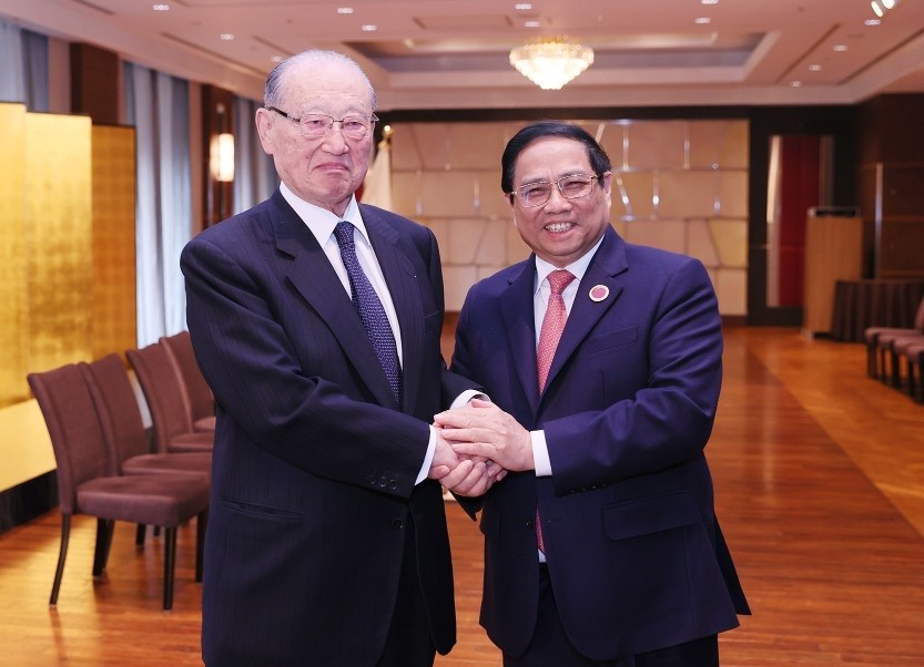 Primer Ministro de Vietnam recibido por dirigentes de importantes entidades japonesas