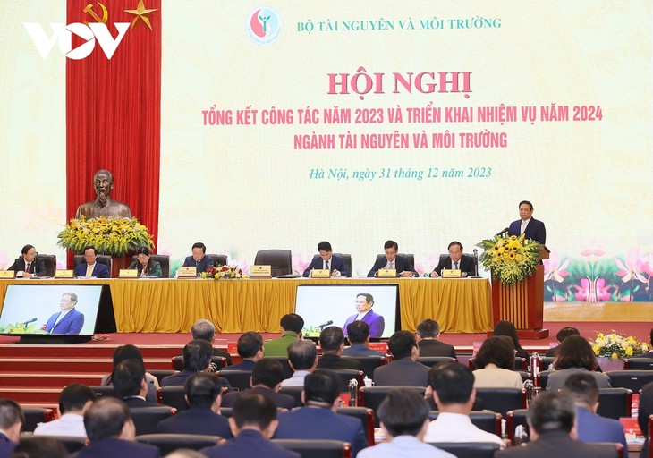 Celebran conferencia de balance del Ministerio de Recursos Naturales y Medio Ambiente