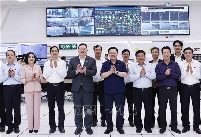 Presidente del Parlamento realiza visita de trabajo a la provincia de Ba Ria-Vung Tau