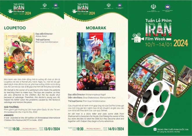 La Semana del Cine Iraní 2024 comenzará esta semana en Hanói