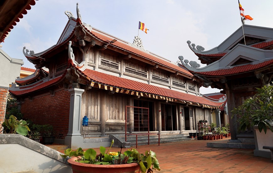 Belleza de la pagoda Da Tay en Truong Sa