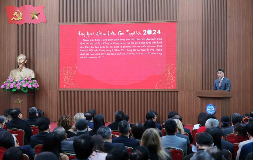 La Unión de Organizaciones de Amistad de Vietnam organiza un acto en el umbral del Año Nuevo Lunar