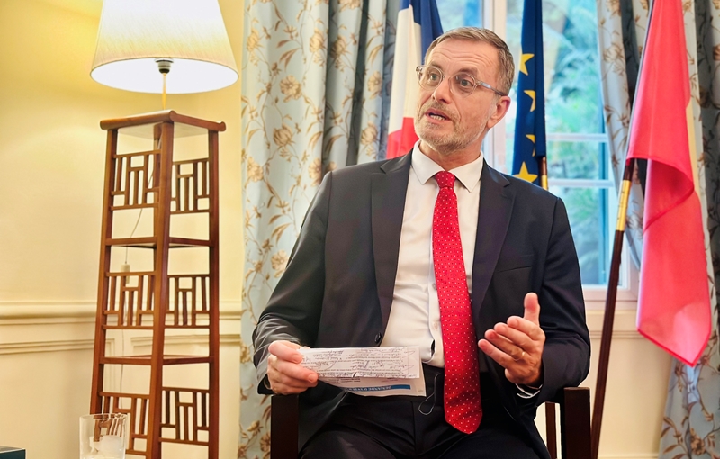 Vietnam se ha desarrollado de manera impresionante, afirma embajador francés