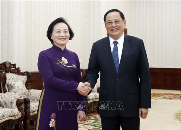 Vietnam y Laos promueven cooperación