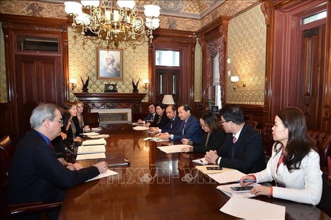 Continúa visita de trabajo a Estados Unidos viceprimer ministro vietnamita