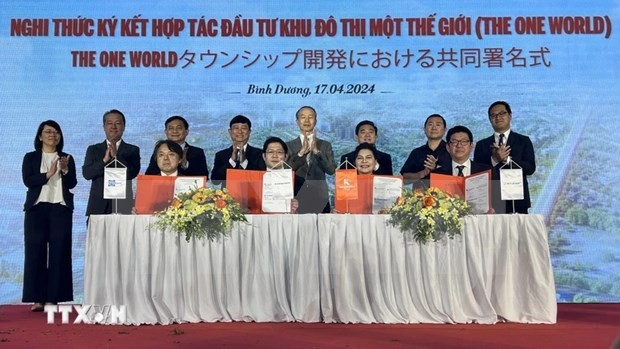 Inversionistas japoneses se unen a importante proyecto inmobiliario en Binh Duong