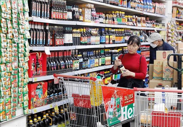 Minoristas internacionales interesados en comprar productos vietnamitas