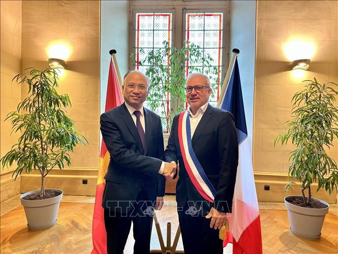 Ciudad francesa impulsa cooperación con las localidades vietnamitas