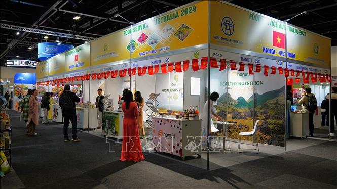Los productos vietnamitas impresionan a los visitantes de Foodservice Australia 2024
