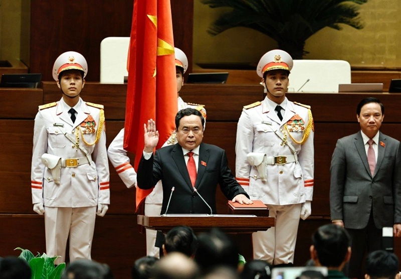 Parlamento vietnamita elige a Tran Thanh Man como nuevo presidente