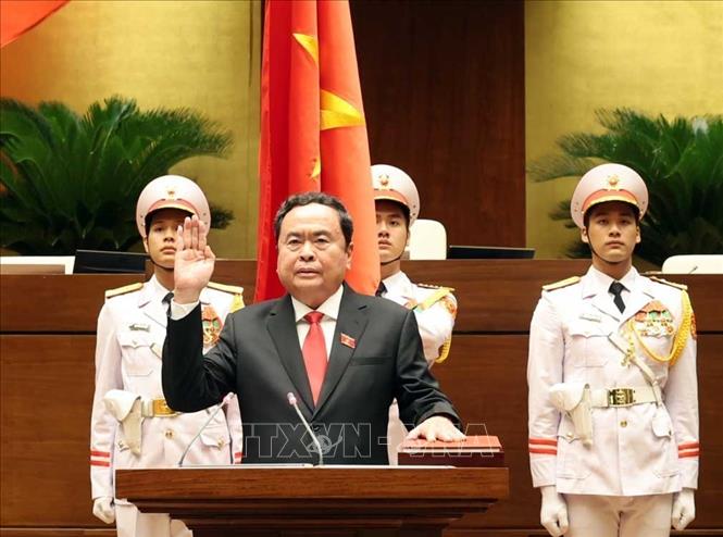 Líderes extranjeros felicitan a Tran Thanh Man por su designación como Presidente de la Asamblea Nacional de Vietnam