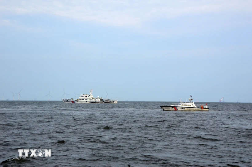 Vietnam y China patrullan conjuntamente en norte del Golfo de Tonkín
