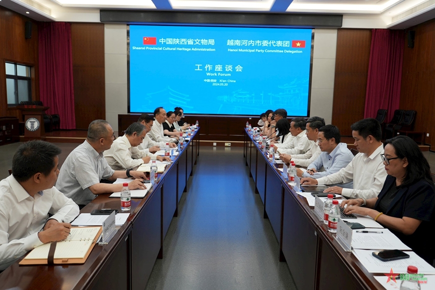 Hanói y la provincia china de Shaanxi cooperan en conservación del patrimonio