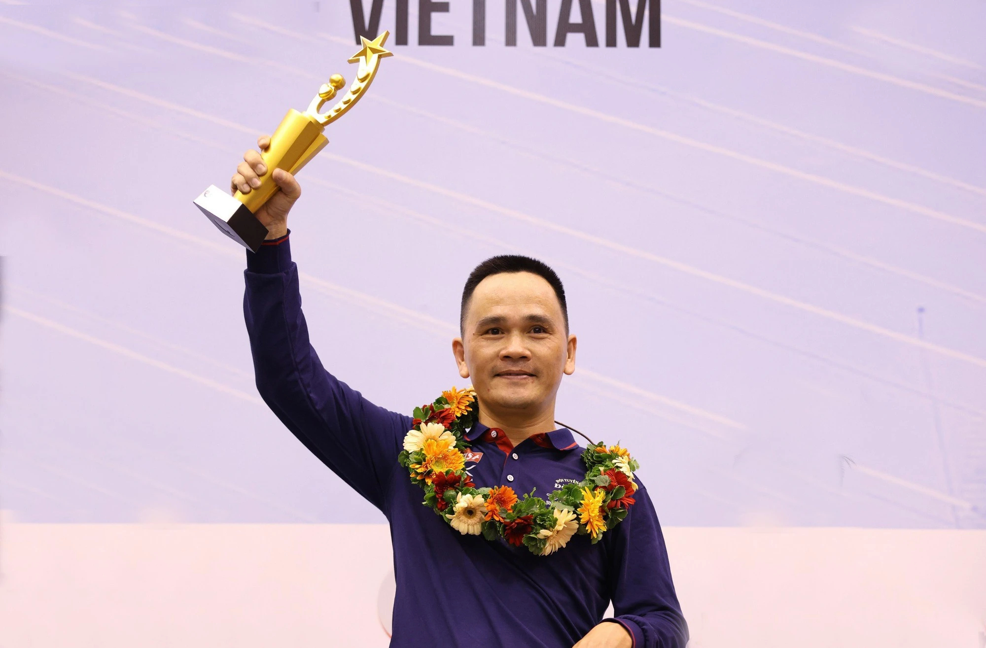 El jugador de billar Tran Duc Minh se proclama campeón del mundo por primera vez