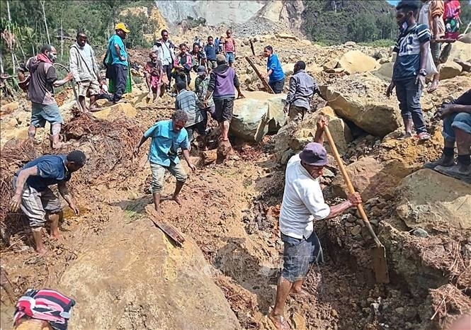 Vietnam presta asistencia a Papúa Nueva Guinea para paliar los efectos de los deslizamientos de tierras