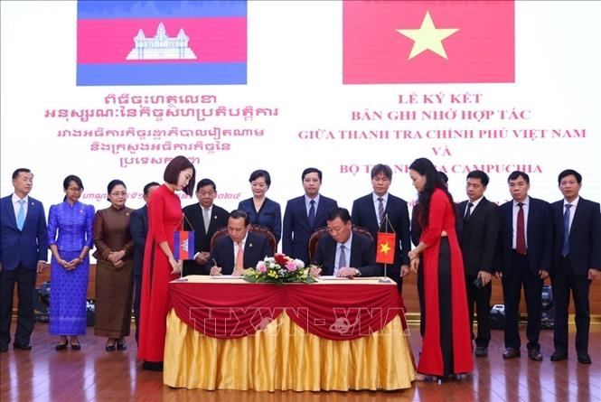 La Inspección General del Gobierno fortalece la cooperación con el Ministerio de Inspección de Camboya